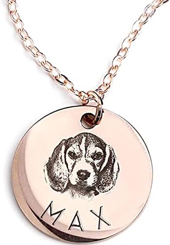 Personalized Pet Portrait Necklace