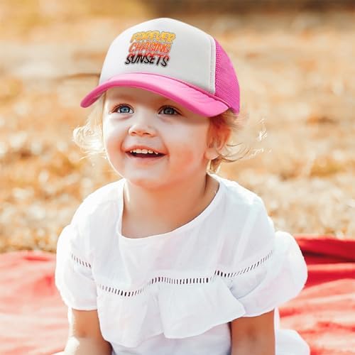 Adjustable Toddler Snapping Back sun Hats 100 polyester tropical UV Protection