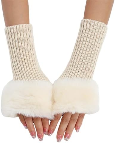 Warm Stretchable Furry ArmWarmers