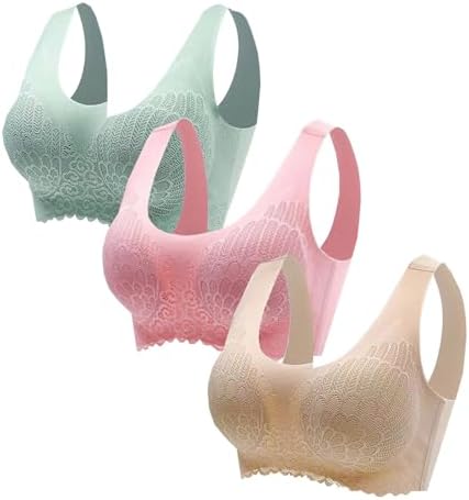 2-Piece Padded Bra for Women - Wire-Free Push Up