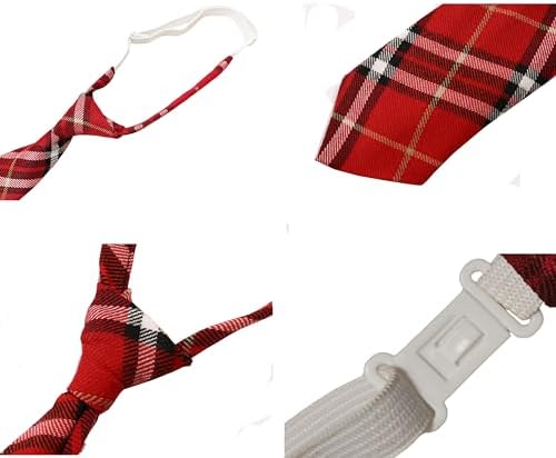 Adjustable Unisex Necktie Uniform Costume Accessory