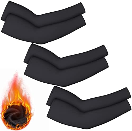 Skylety Thermal Arm Warmers 3 Pairs for Winter Sports