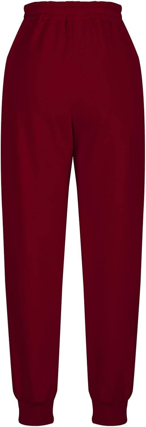 High-Waisted Womens Trendy Fall Fashion Casual Sweatpants