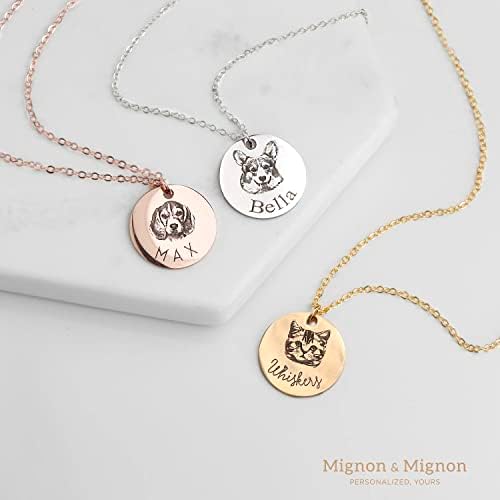 Personalized Pet Portrait Necklace