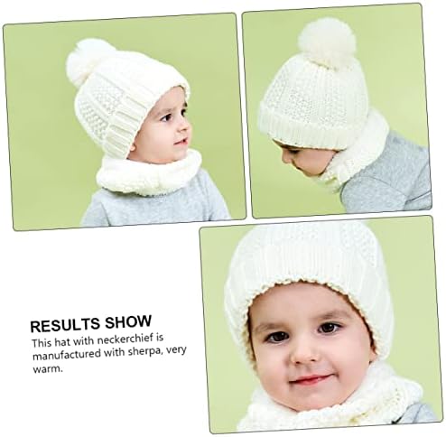 Winter essentials for Babies Soft Warm Hat Scarf Set