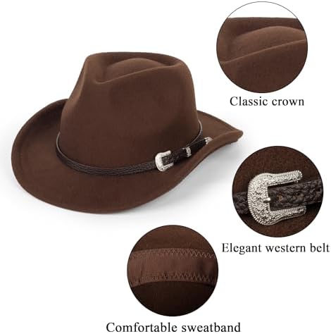 Stylish Comfortable cowboy Hat for Kids 3-6
