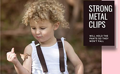 Adjustable Y-Back Suspenders for Kids Toddlers