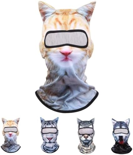Cat Shiesty Mask for Music Festivals Parties