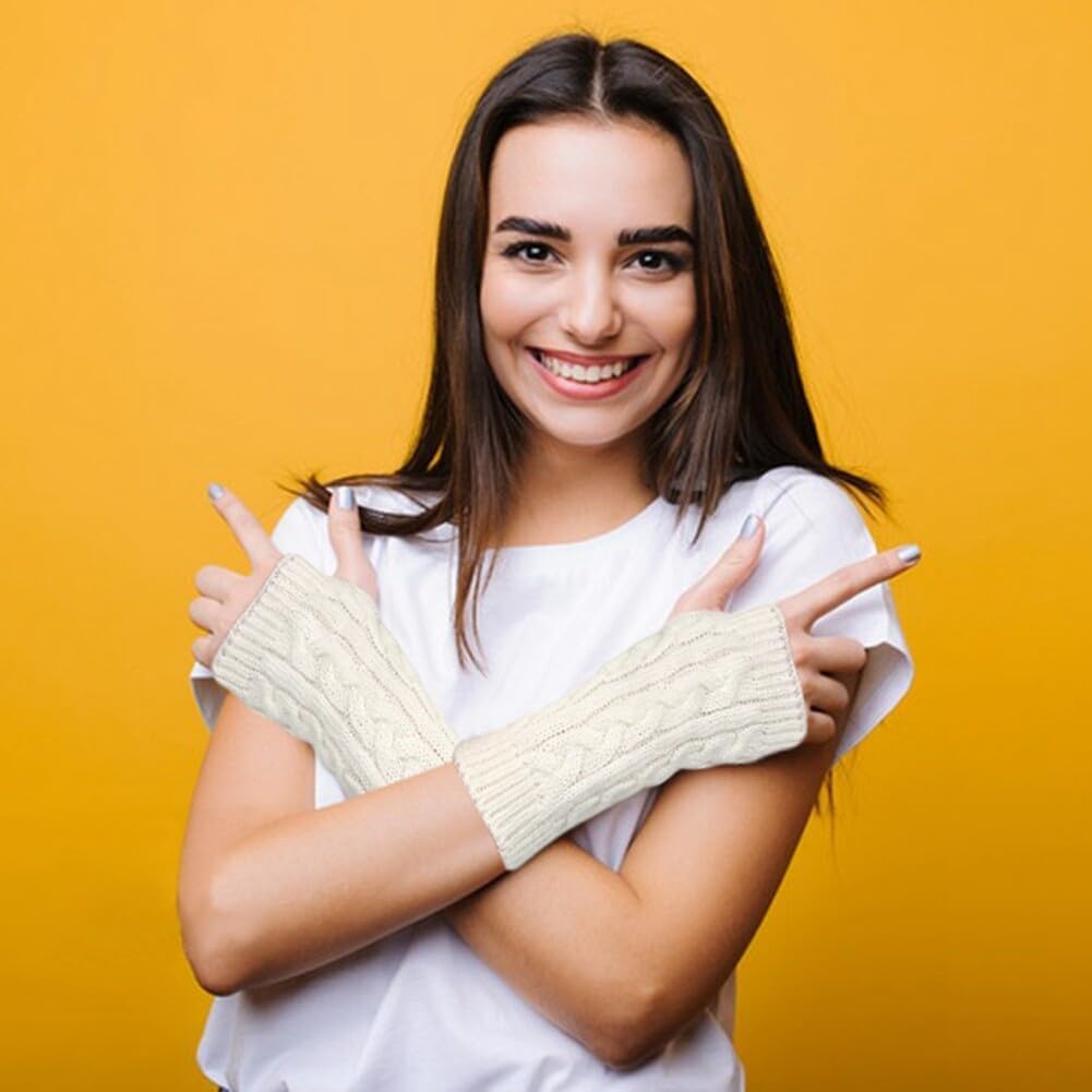 Warm Fuzzy Fingerless Gloves
