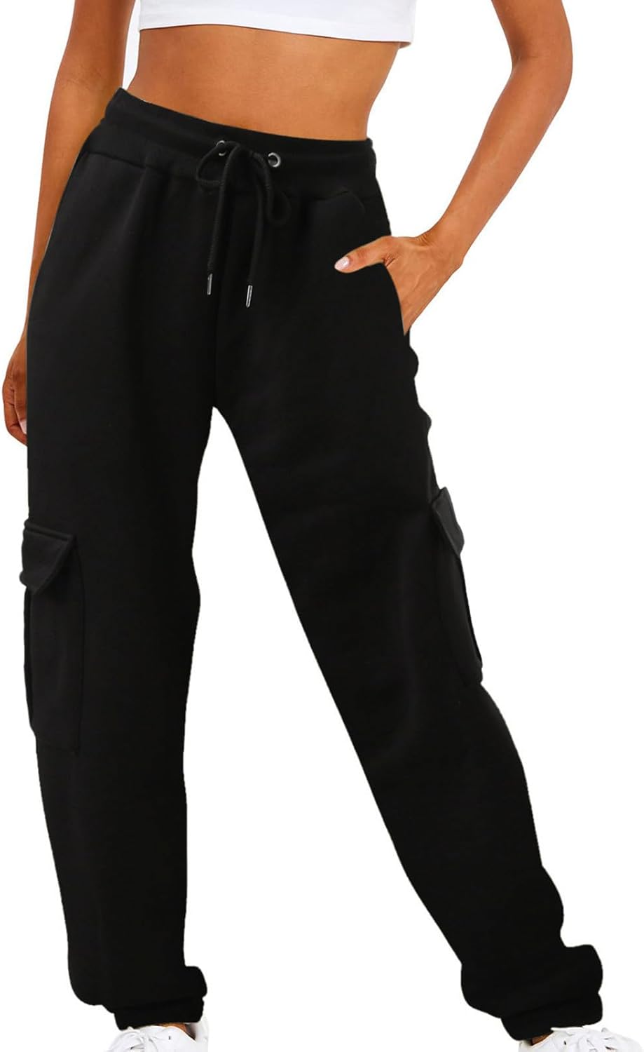 Trendy Gel-Fusion Cargo Joggers for Women