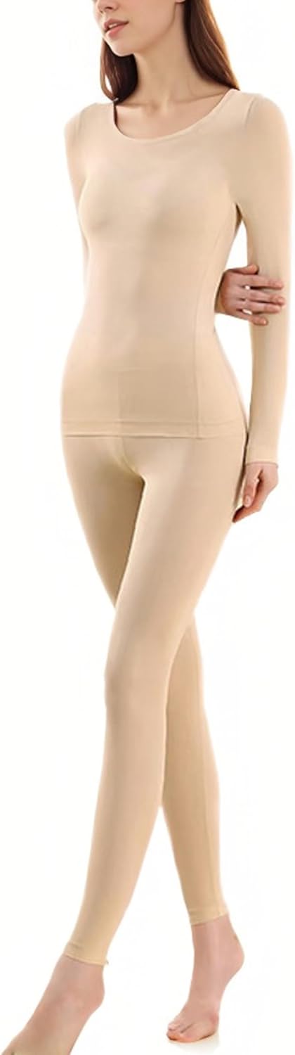 Premium Thermal Under the Skin Soft Breathable Womens Long Johns