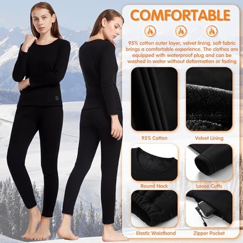 Warm Comfortable Heating Set for Women