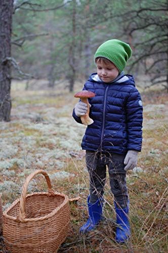 100 Merino Wool Knitted Gloves for Kids