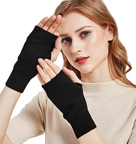 Novawo Wool Blend Gloves - Soft Comfortable and Festive