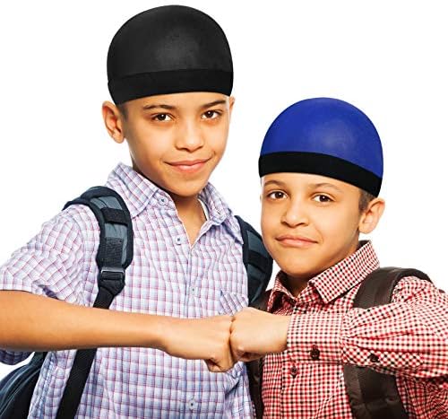 3-Piece Kids Satin Wave Caps Set