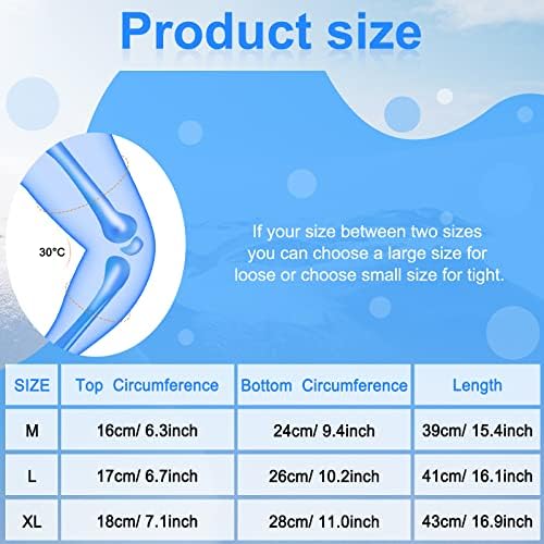 Skylety Thermal Arm Warmers 3 Pairs for Winter Sports
