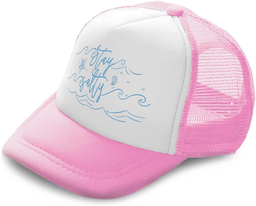 Cute Rascals Kids Snappy Trucker Hats with UV Protection