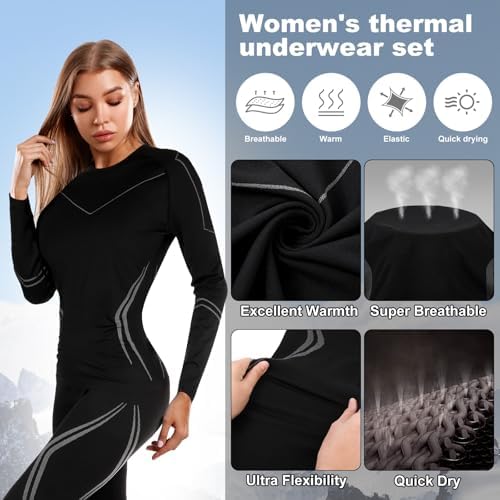 Comfort Warm 2-Pack Thermal ski underwear for Women