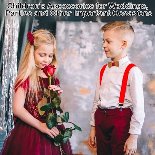 Adjustable Y-Back Suspenders for Kids and Adults