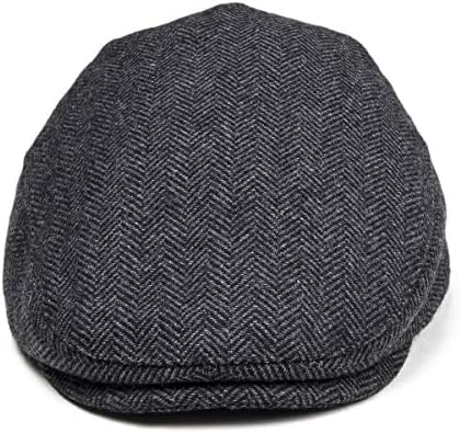 Jangooul Kids Flat Cap Hat - Tweed Newsboy Flat Cap for Boys