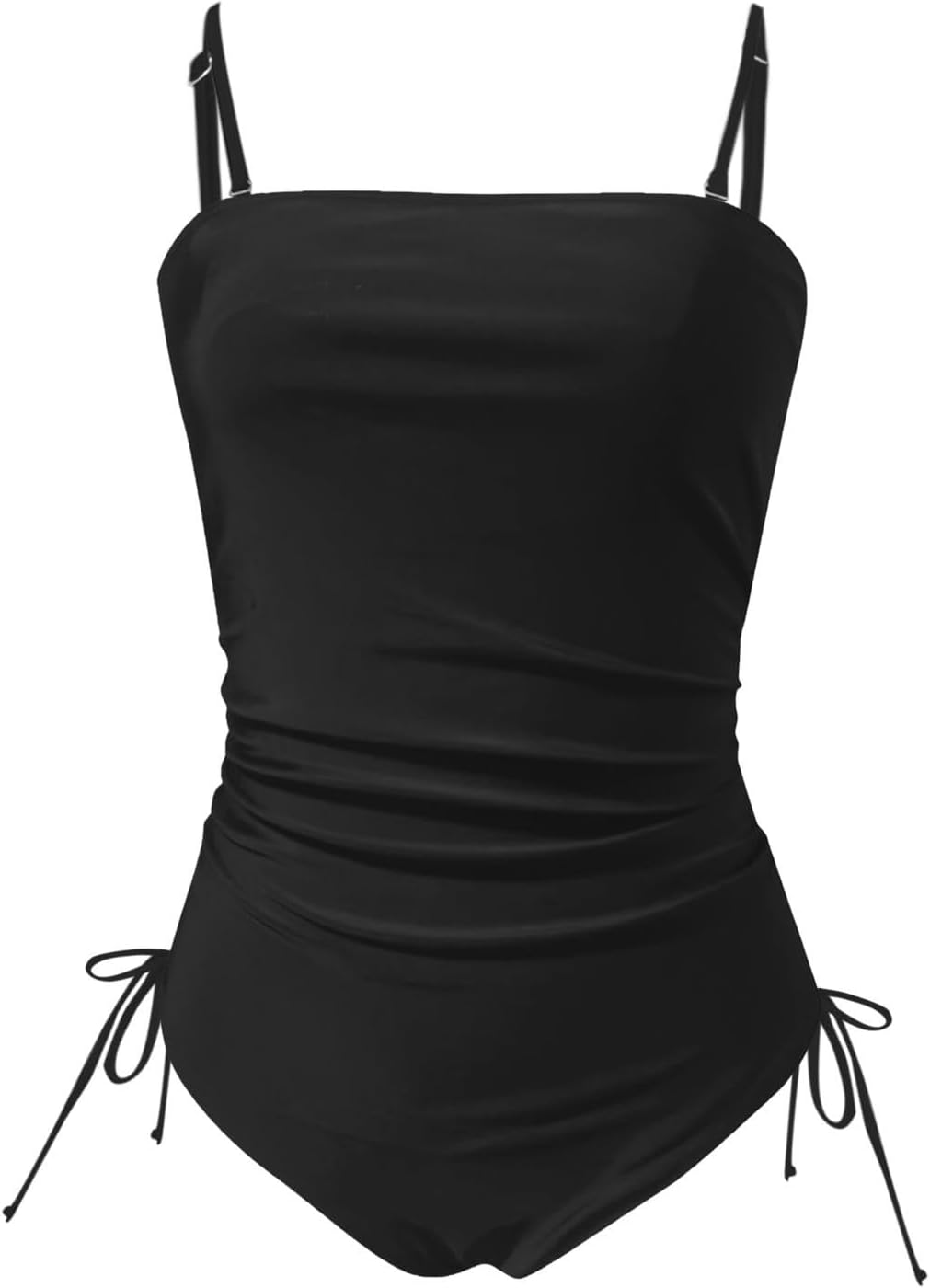 Stylish Patchwork Design One-Piece Swimsuit for Women - Strapless Swimsuit