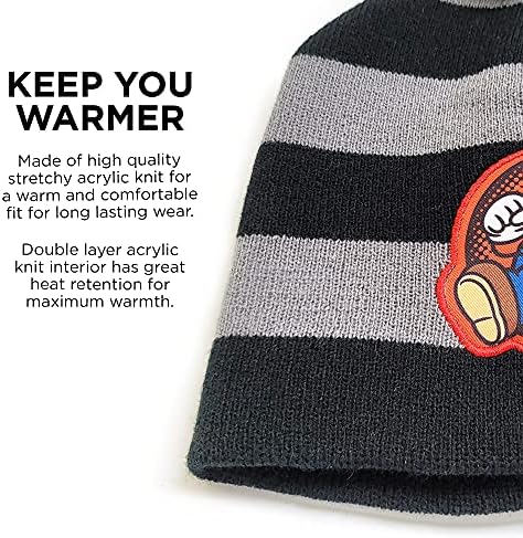 Nintendo Mario Kids Scarf Hat and Gloves Set