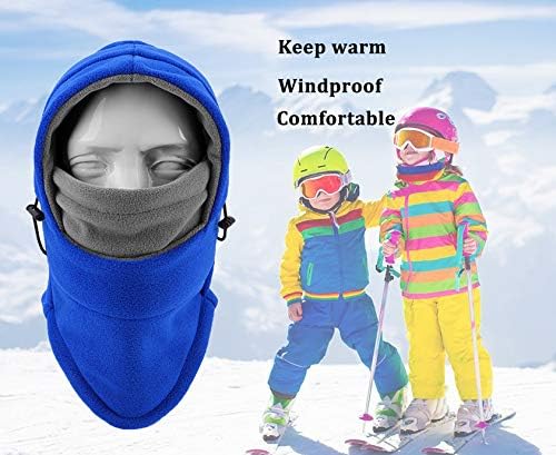 YQXCC Kids Ski Mask Hat Warm Adjustable for Winter