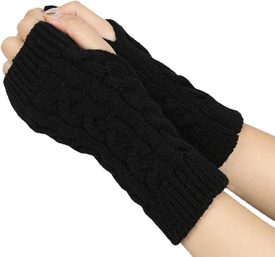 Fingerless Gloves XL 20cm x 75cmWinter Warm Arm Mittens
