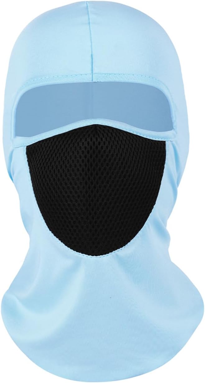 UV-protective ski mask for wind and dust protection