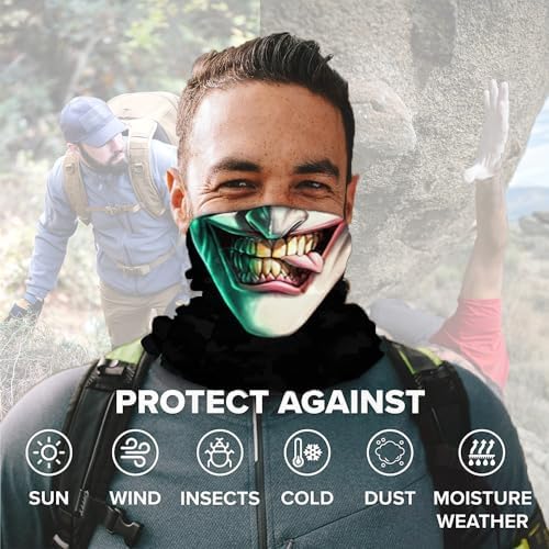Multi-Purpose Neck Gaiter Face Cover Balaclava