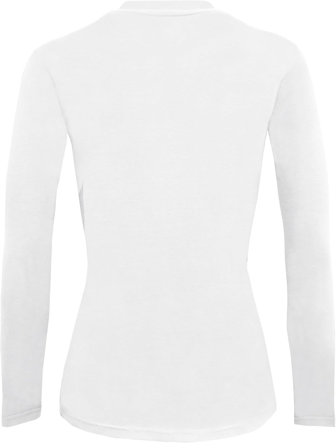 Natural Uniforms Womens Under Scrub Long Sleeve T-Shirt Crew Neck