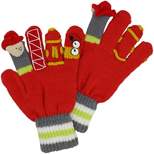 Boys Little Fireman GlovesBrave Warm
