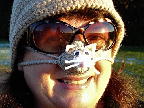 Cuddly Kitty Crochet Cozy Nosewarmer