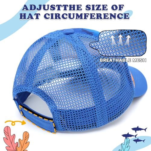 Stylish Dino-Print Toddler Baseball Cap
