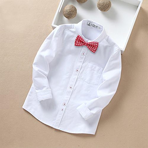 AUSKY 4 Pack Adjustable Pre-tied Bow Ties for Boys