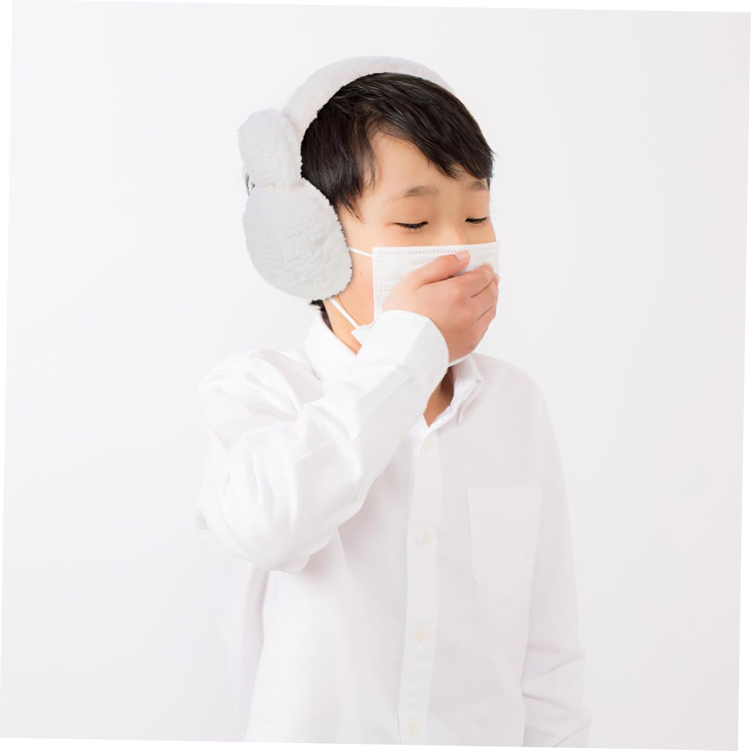 Winter Soft Plush Ear Warmers for Boys and Girls