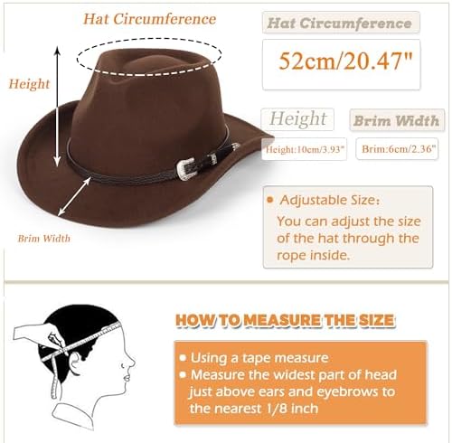 Stylish Comfortable cowboy Hat for Kids 3-6