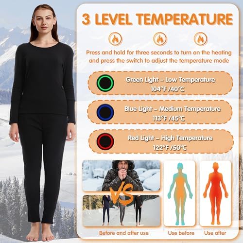 Warm Comfortable Heating Set for Women