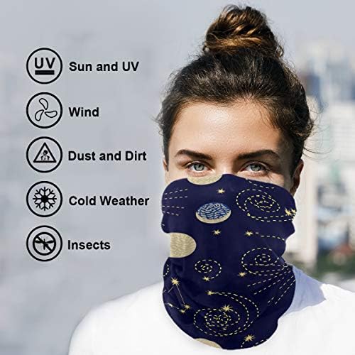Unisex Face Cover Scarf UV Protection Quick Dry