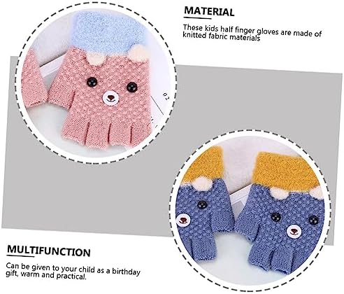 Didiseaon Long-Lasting Knitted Gloves for Boys and Girls