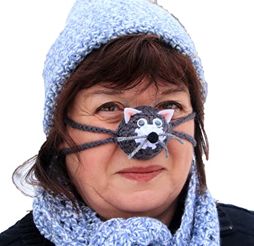 Cuddly Kitty Crochet Arm Warmer - Custom Colors Available
