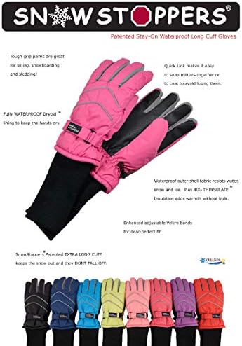 Cozy Waterproof Kids Winter Gloves