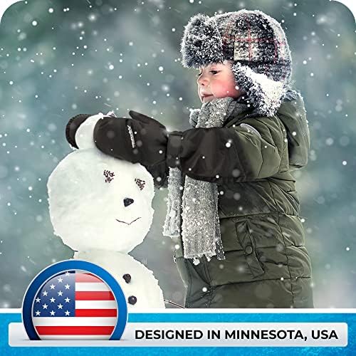 WindRider Toddler Waterproof Mittens Extreme Warmth Windproof Protection