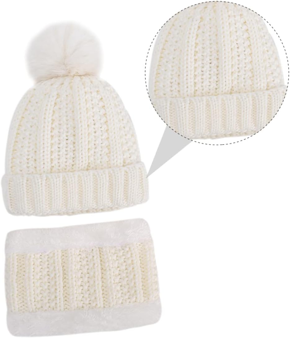 Winter essentials for Babies Soft Warm Hat Scarf Set