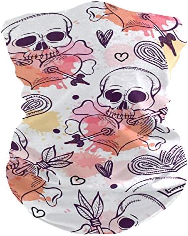 Unisex Balaclava Face Scarf Novelty Bandana Headwear for Men Women Boys Girls