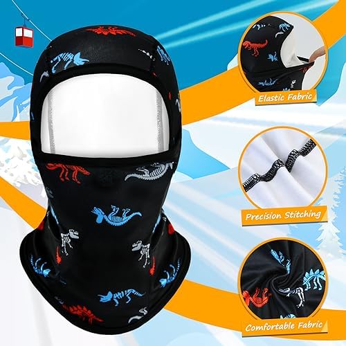 Toddler Boys Winter Balaclava Hat Windproof Warm Ski Full Face Cover
