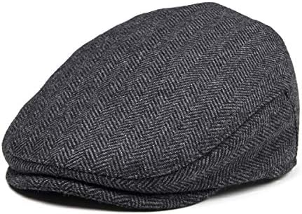 Jangooul Kids Flat Cap Hat - Tweed Newsboy Flat Cap for Boys