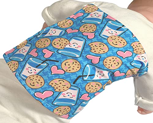 Milk and Cookies G-tube Pillow Belt for Infant Tummy Time