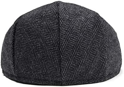 Jangooul Kids Flat Cap Hat - Tweed Newsboy Flat Cap for Boys