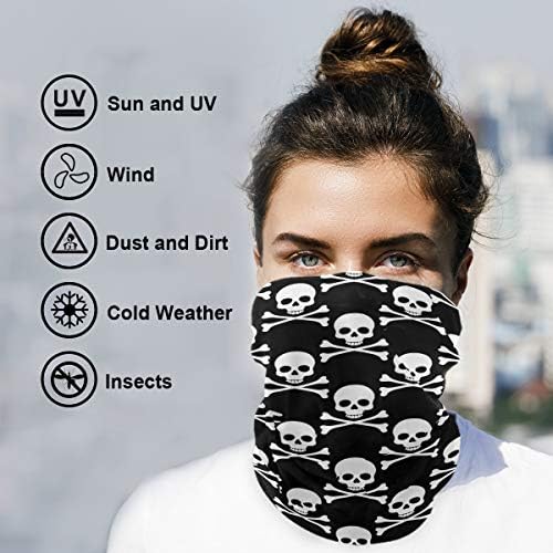 My Little Nest Face Cover - Skull Pattern Balaclava Scarf